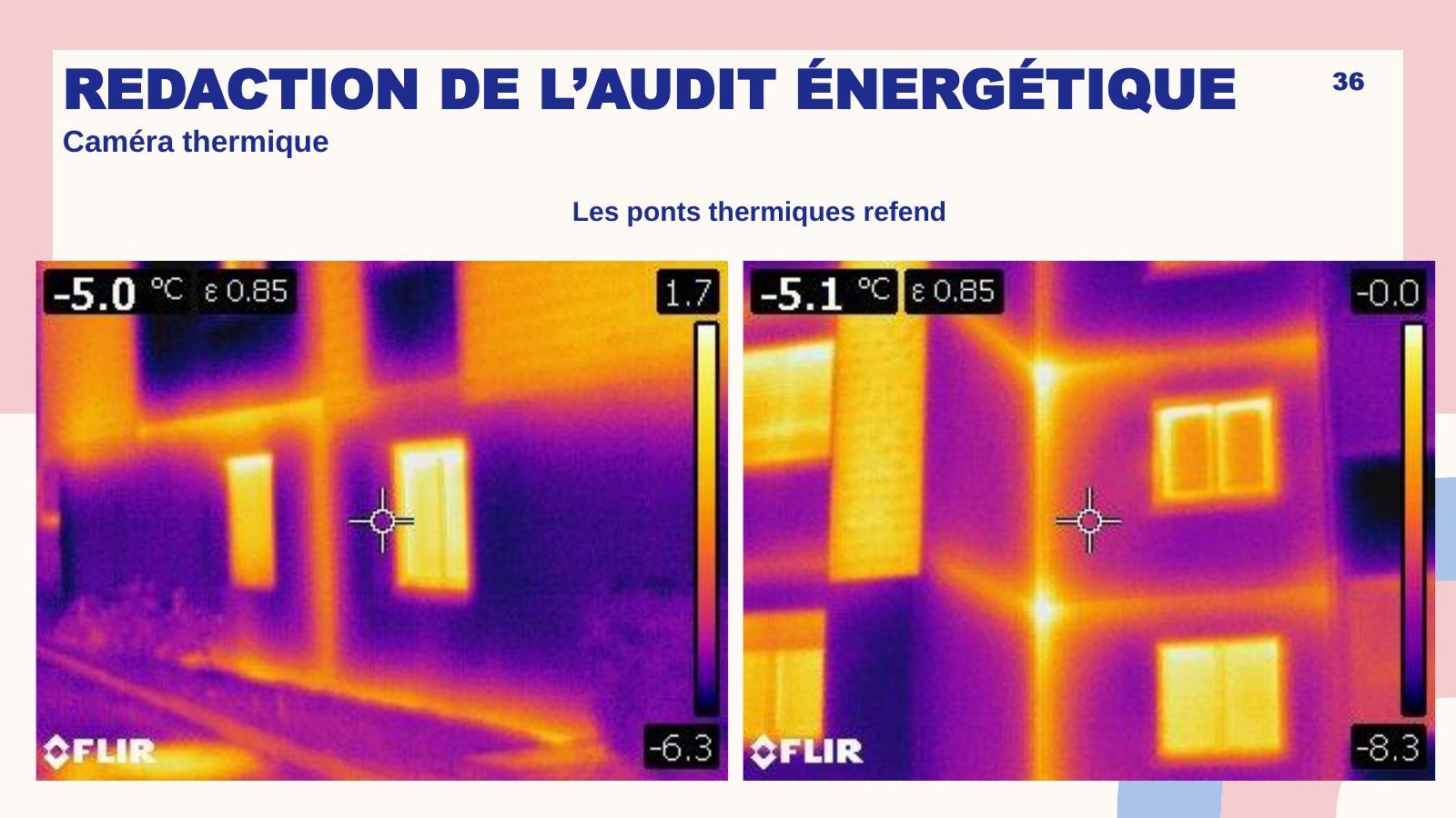 Thermographie des refends