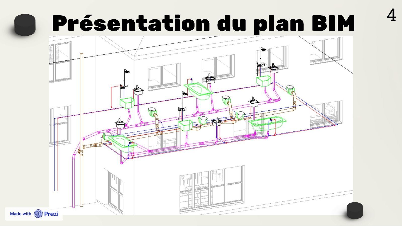 Maquette BIM des réseaux