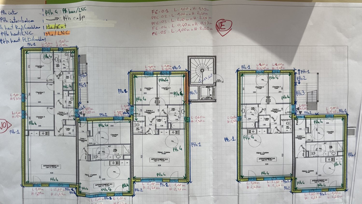 Plan annoté